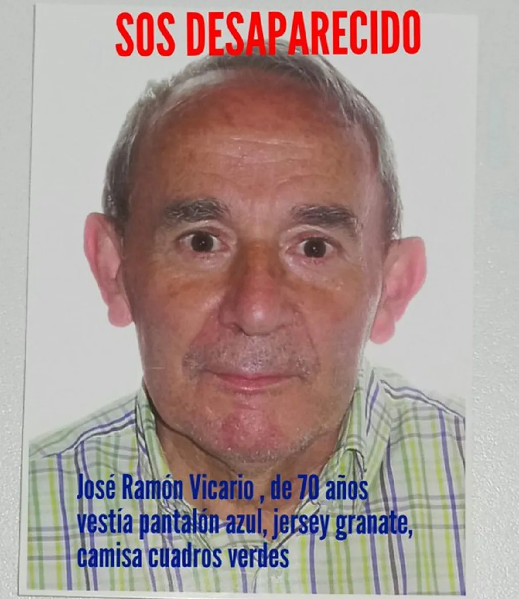 José Ramón Vicario, localizado con vida