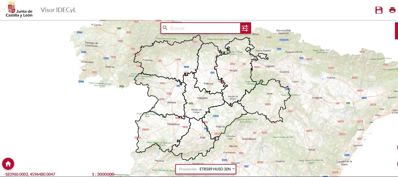 La Junta renueva el visor de mapas de su Portal Cartográfico, más accesible e intuitivo
