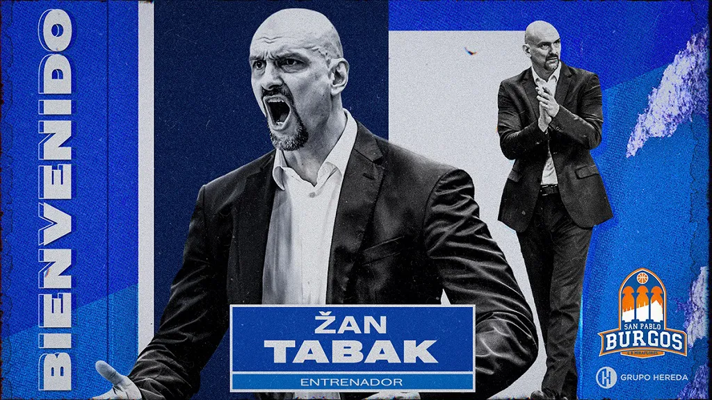 Oficial. Zan Tabak, nuevo entrenador del San Pablo Burgos