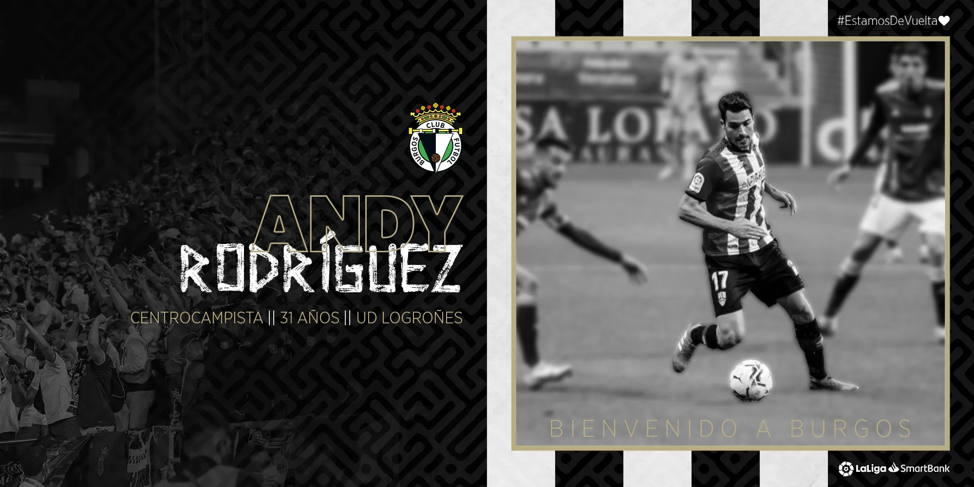 Andy Rodríguez, primer fichaje del Burgos CF