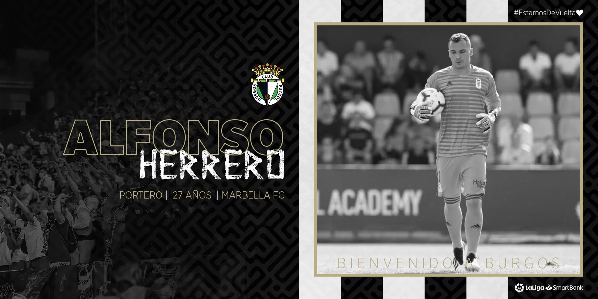 El portero Alfonso Herrero, nuevo jugador del Burgos CF