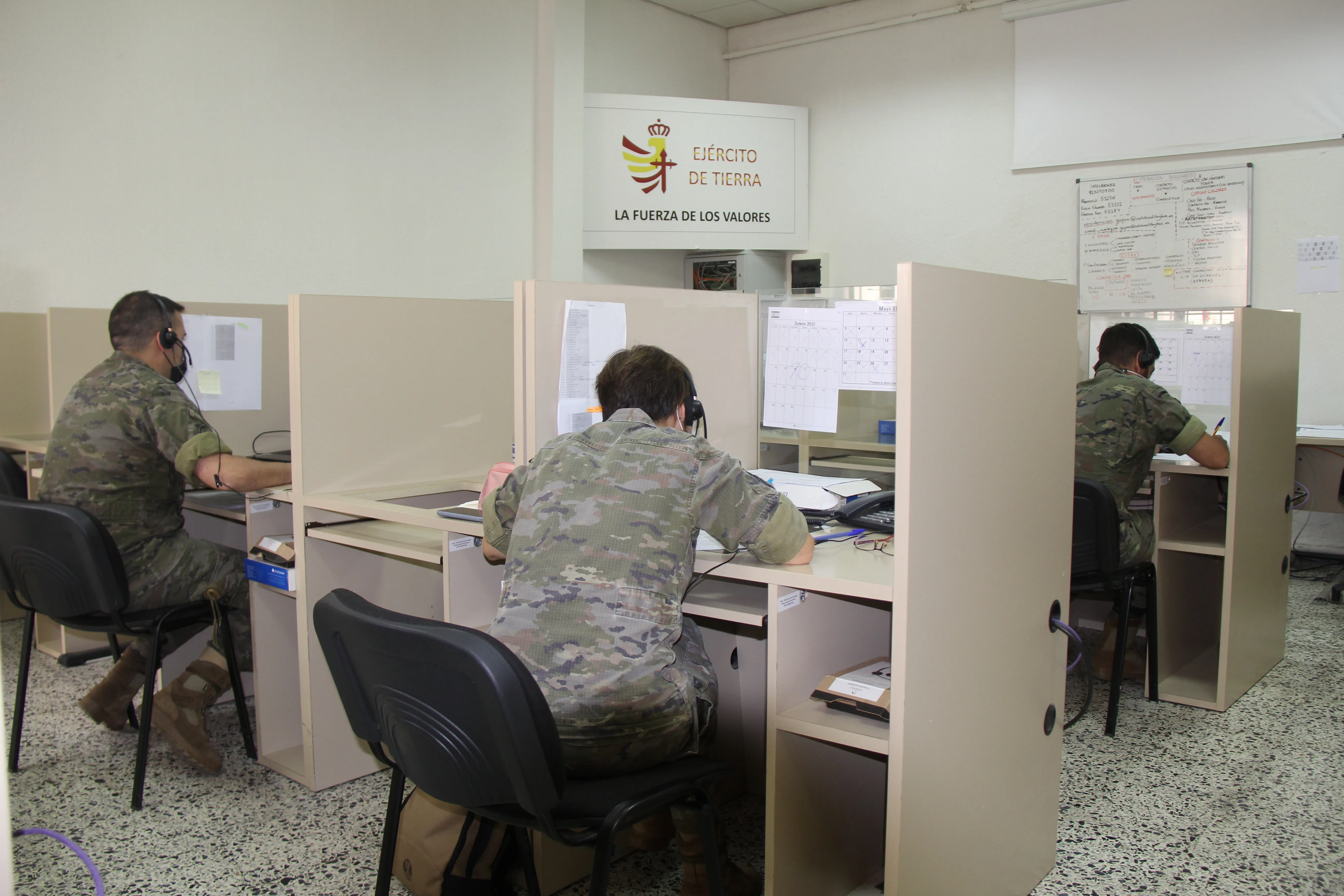 COVID-19 Burgos: Los rastreadores militares de COVID-19 han realizado más de 5.000.000 de contactos