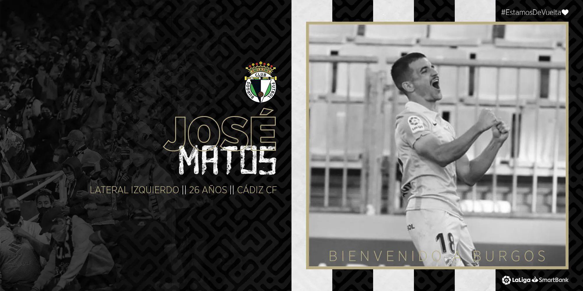 Fútbol Burgos: José Matos, nuevo lateral izquierdo del Burgos Club de Fútbol