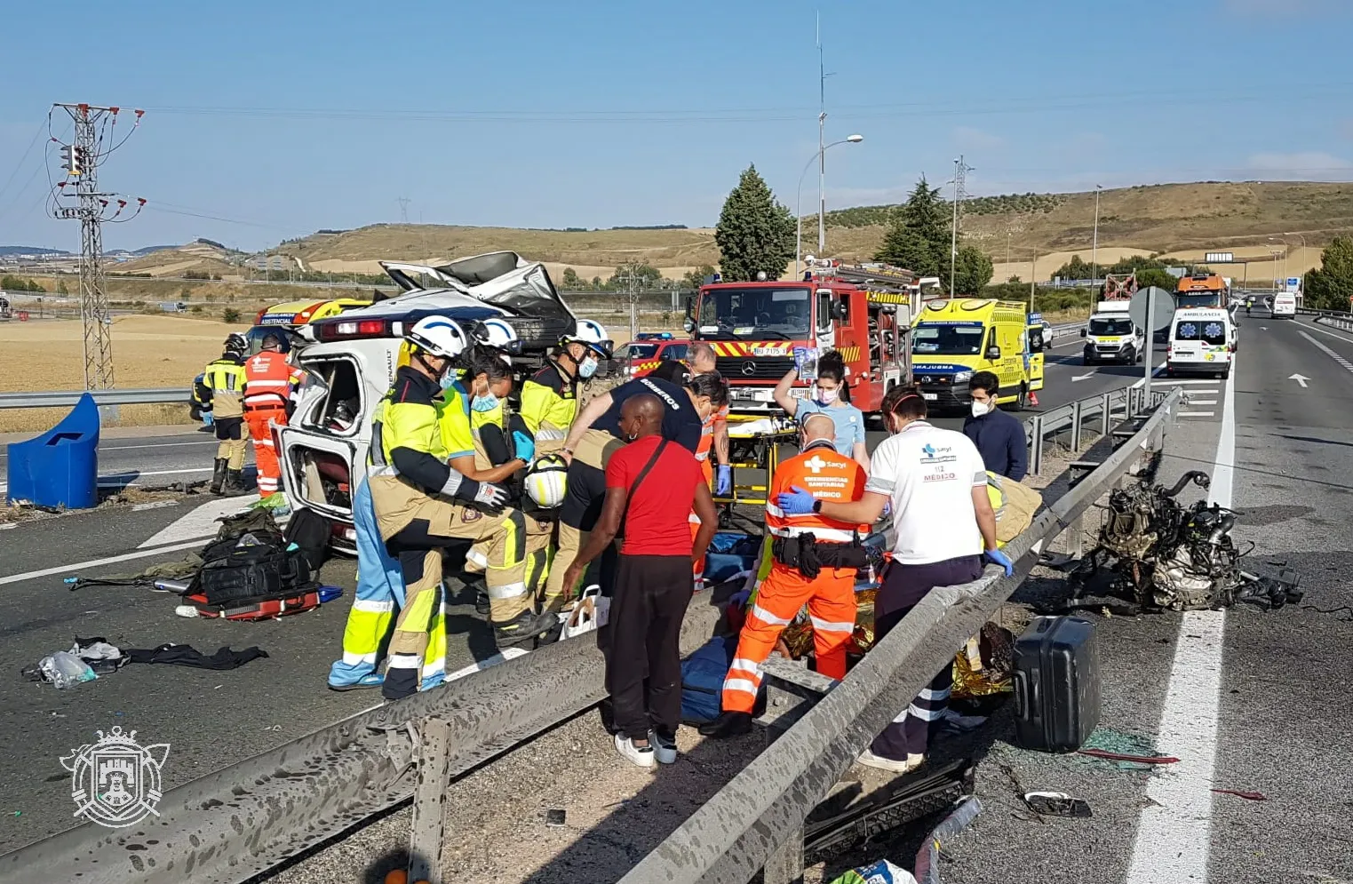 La operación especial de tráfico ‘1º de Agosto’ finaliza con ocho accidentes con víctimas, sin fallecidos
