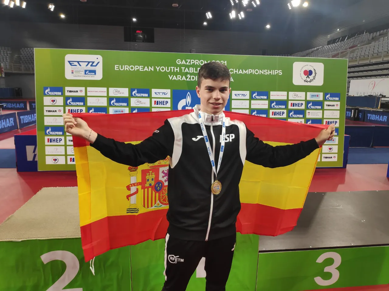 Medalla de bronce para Daniel Berzosa en el europeo