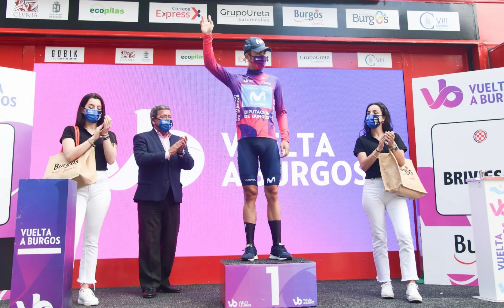 Molano gana en Briviesca y el Movistar Serrano, nuevo líder