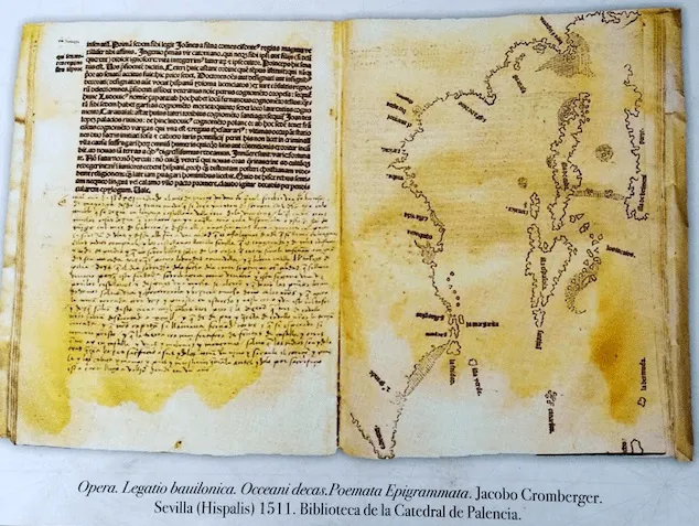 Historia Burgos: Ni rastro del primer mapa del Caribe y de las costas mexicanas (1511), cuyo robo fue denunciado ante la Fiscalía de Burgos