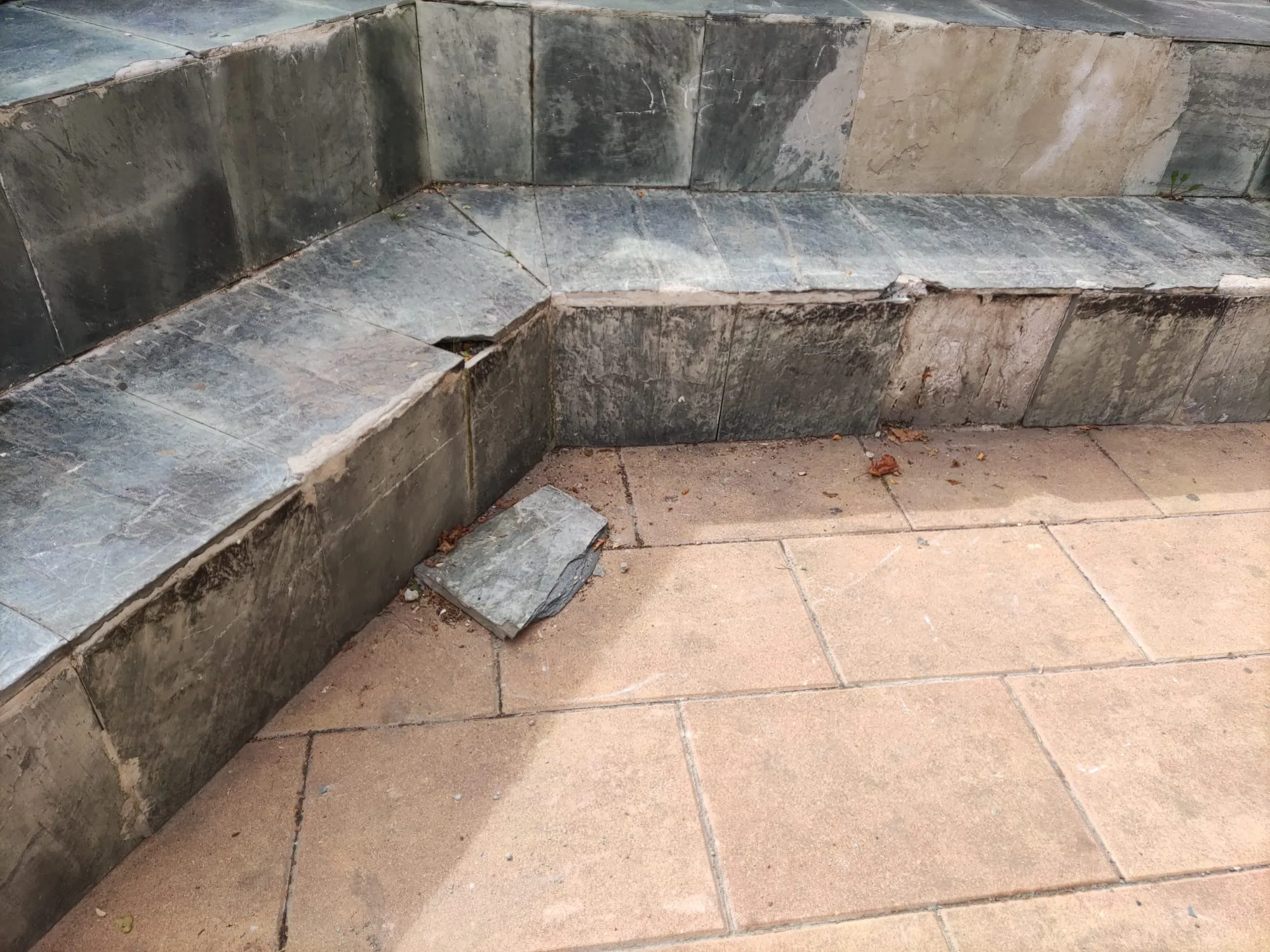 Foto 7 - Las escaleras del Parque Virgen del Manzano est&aacute;n hechas un desastre