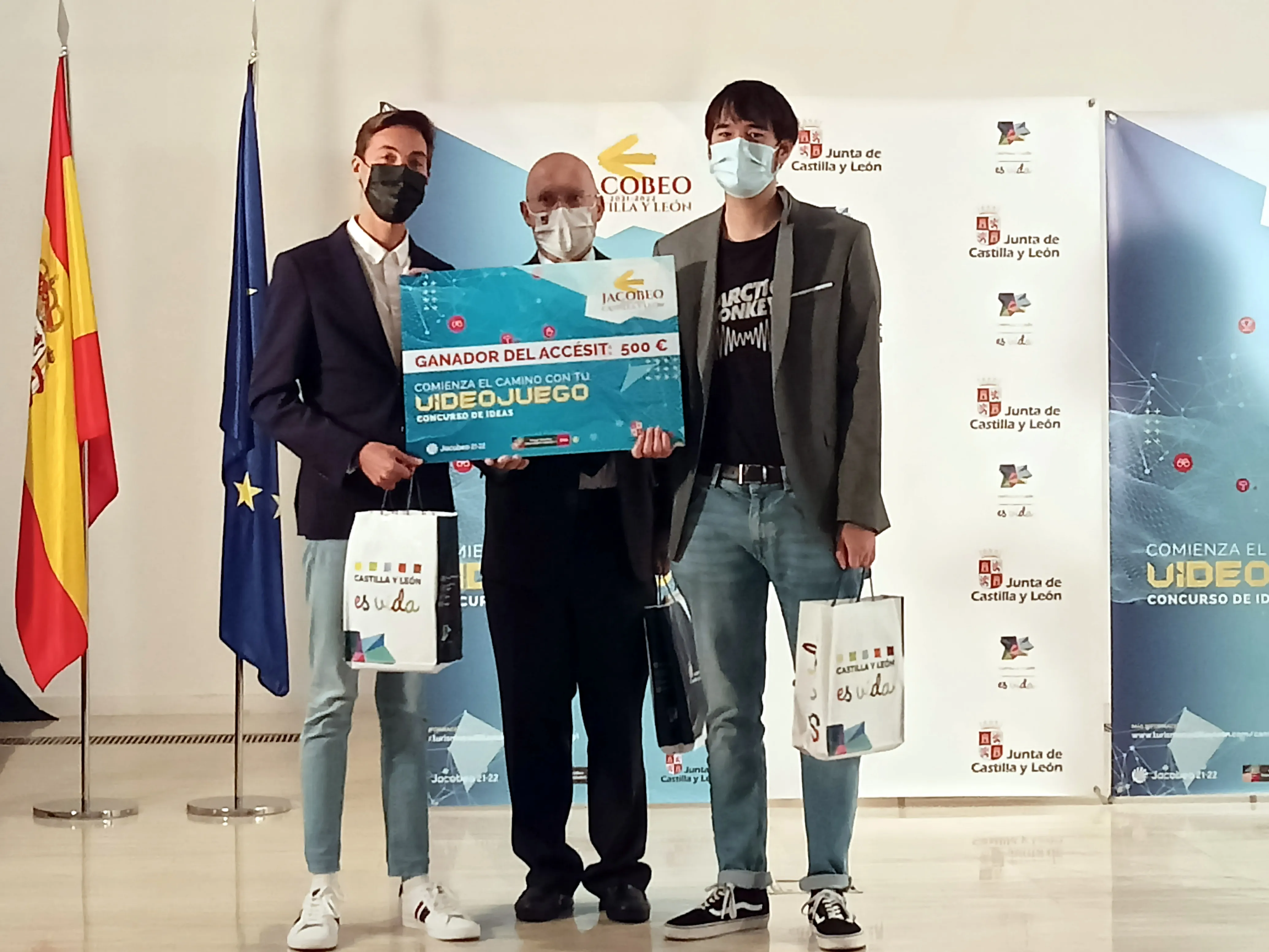Un equipo de estudiantes de la UBU premiado en el concurso Comienza el Camino con tu videojuego