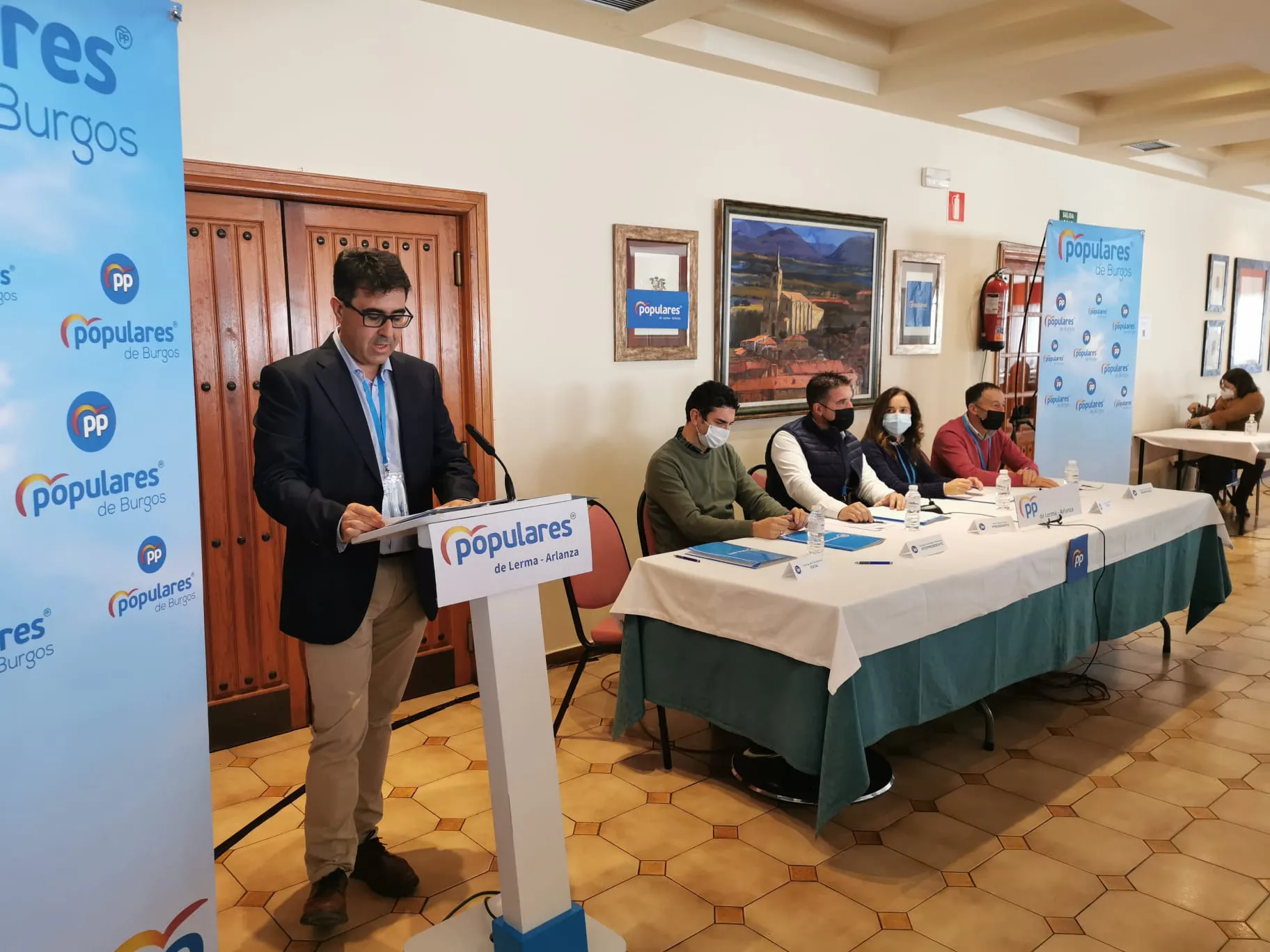 Mario Ortega es elegido nuevo presidente del PP de Arlanza - Lerma