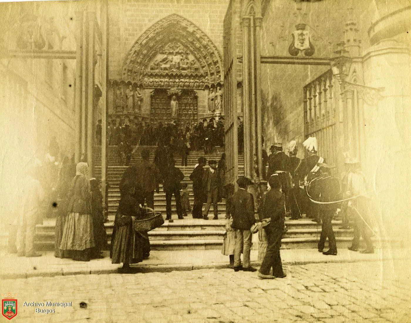 Historia Burgos: Incendio en la Catedral