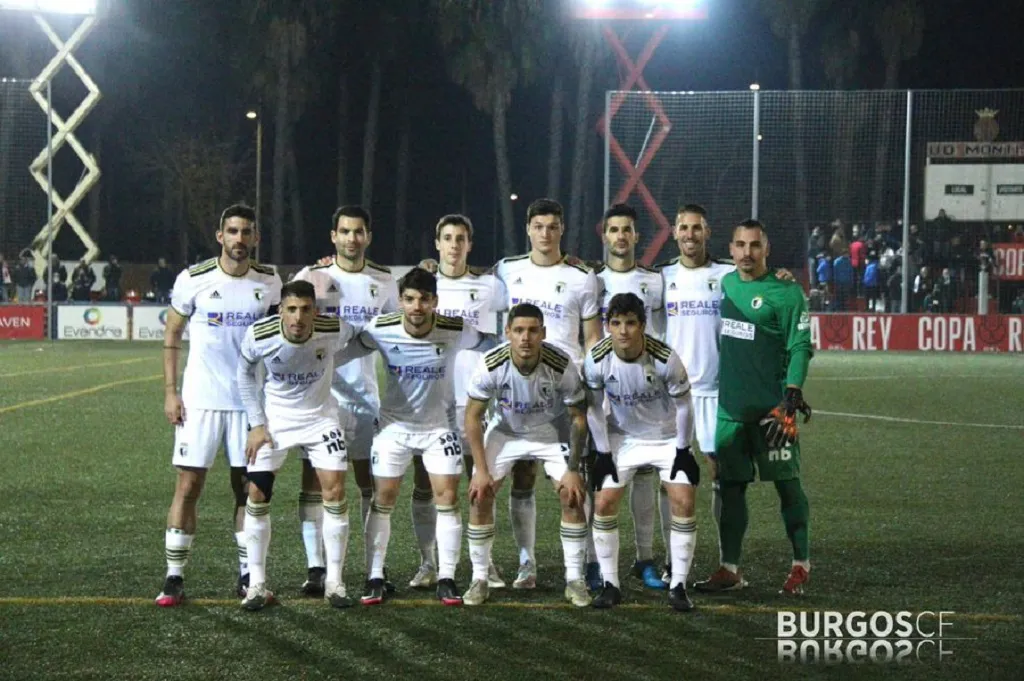 El Burgos CF pasa a la siguiente ronda de la Copa tras vencer al Montijo en el descuento (0-1)