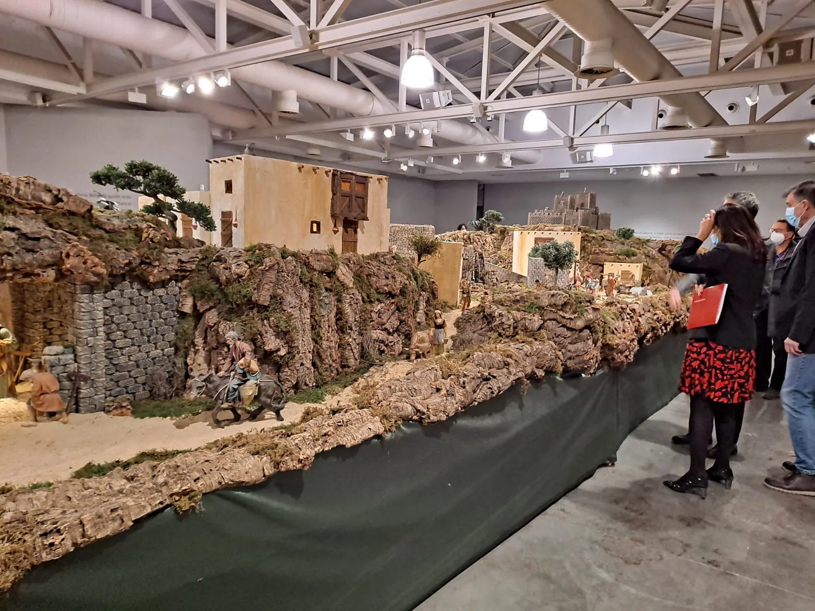 Foto 6 - El Bel&eacute;n monumental de la Fundaci&oacute;n Cajac&iacute;rculo vuelve a la agenda burgalesa en la Sala Pedro Torrecilla