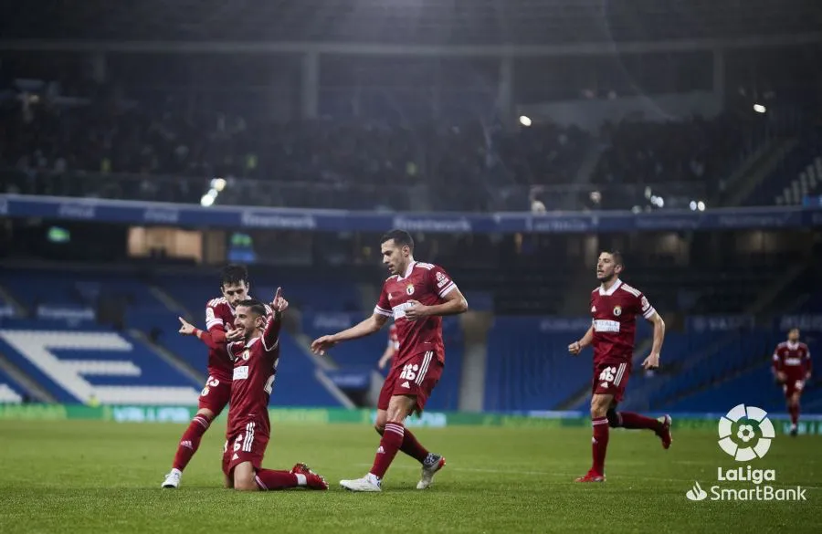 Fútbol Burgos: El Burgos conquista Anoeta y alcanza los 25 puntos (0-1)