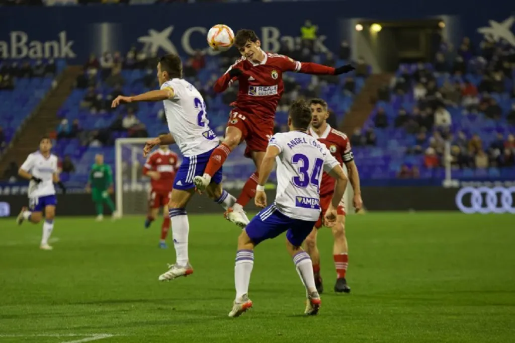 El Burgos CF cae en Zaragoza y se despide de la Copa del Rey (2-0)