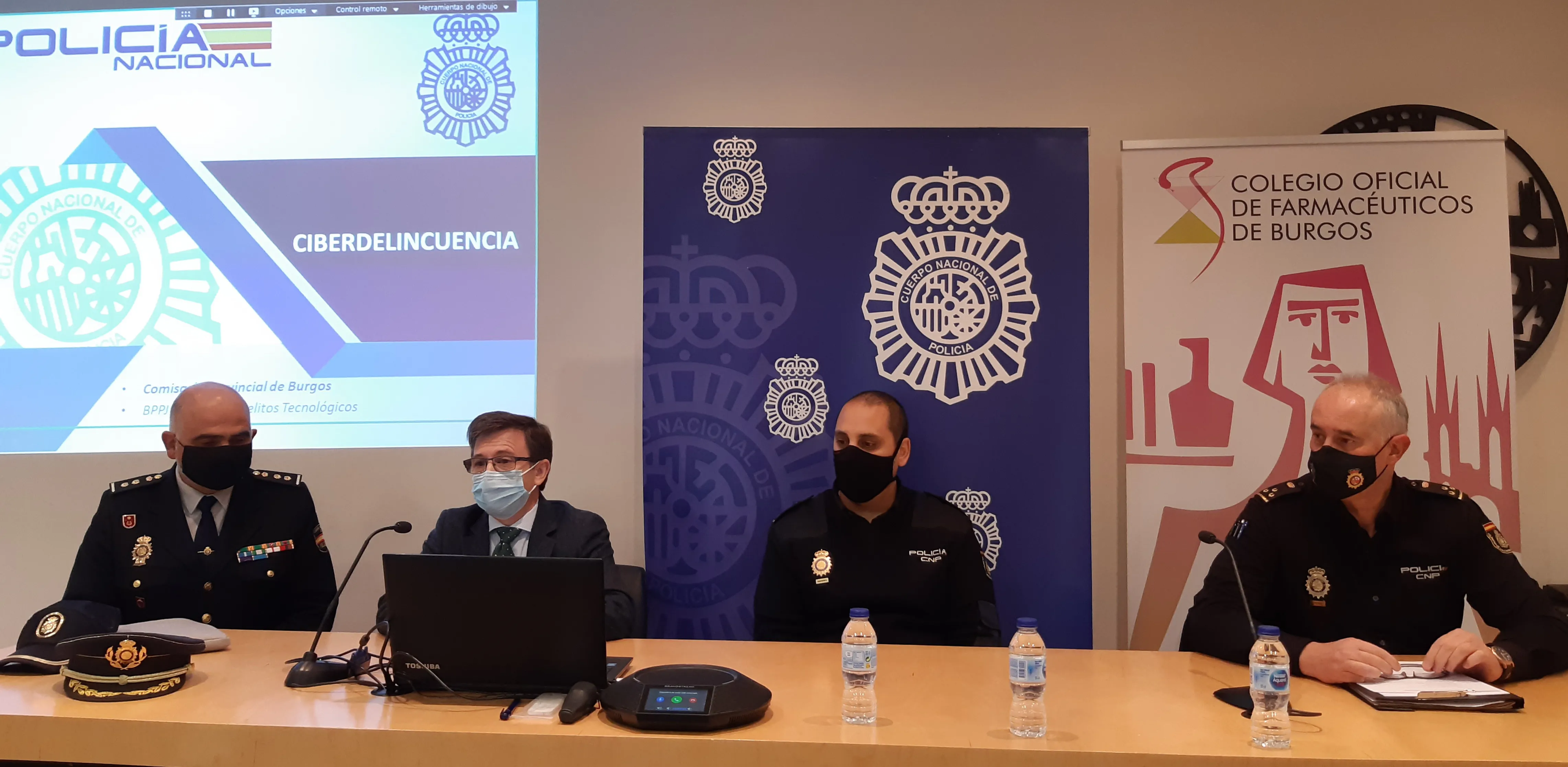 La Policía forma a las farmacias burgalesas en protección contra la ciberdelincuencia
