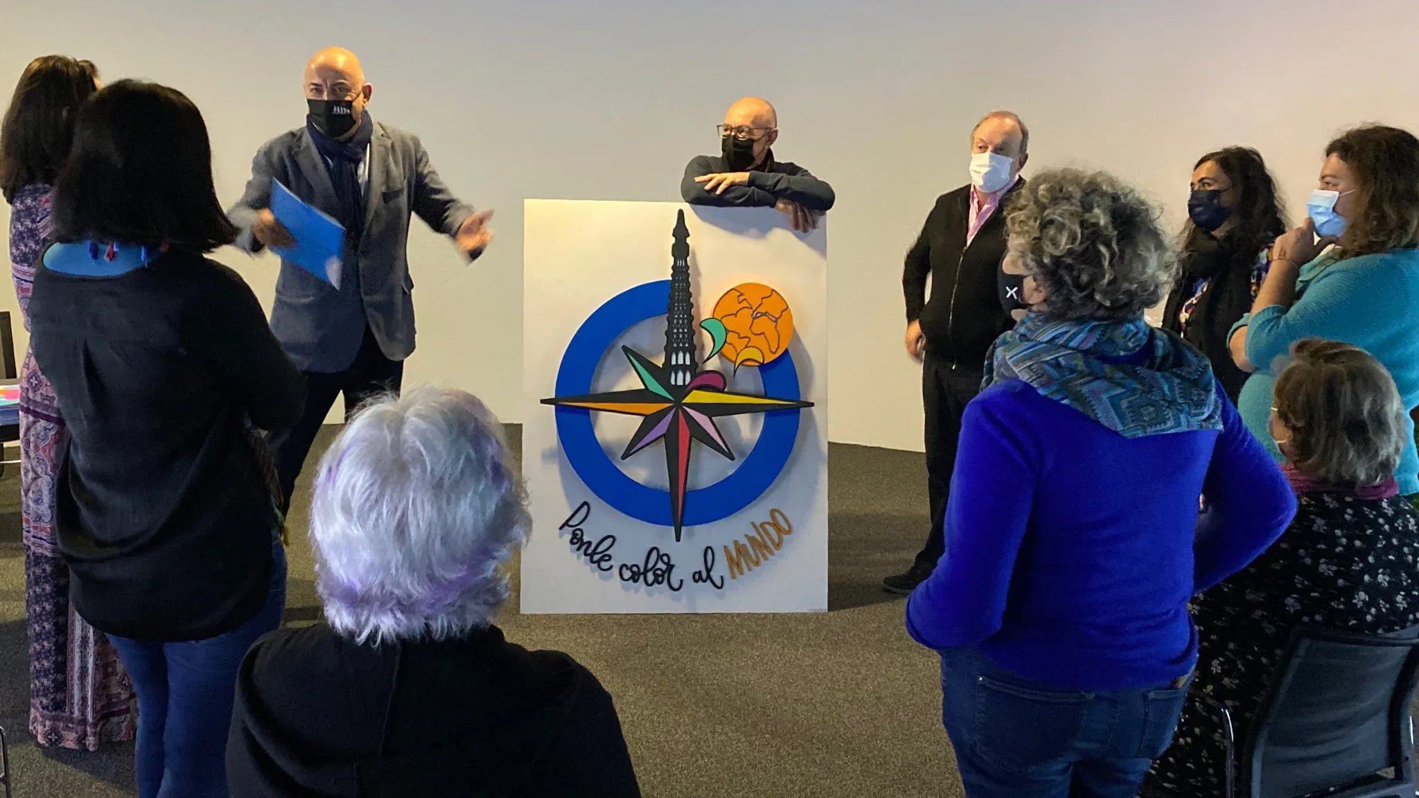 Burgos pone color al mundo gracias a su solidaridad