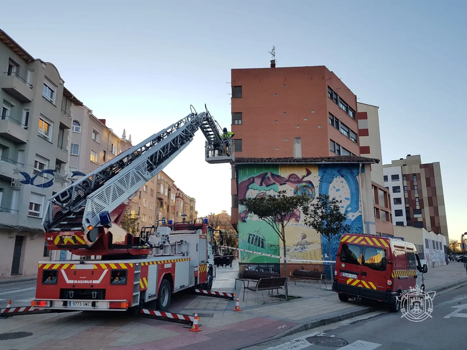 Prevención y saneamientos de fachadas ante el riesgo de desprendimiento en la calle San Pedro y San Felices