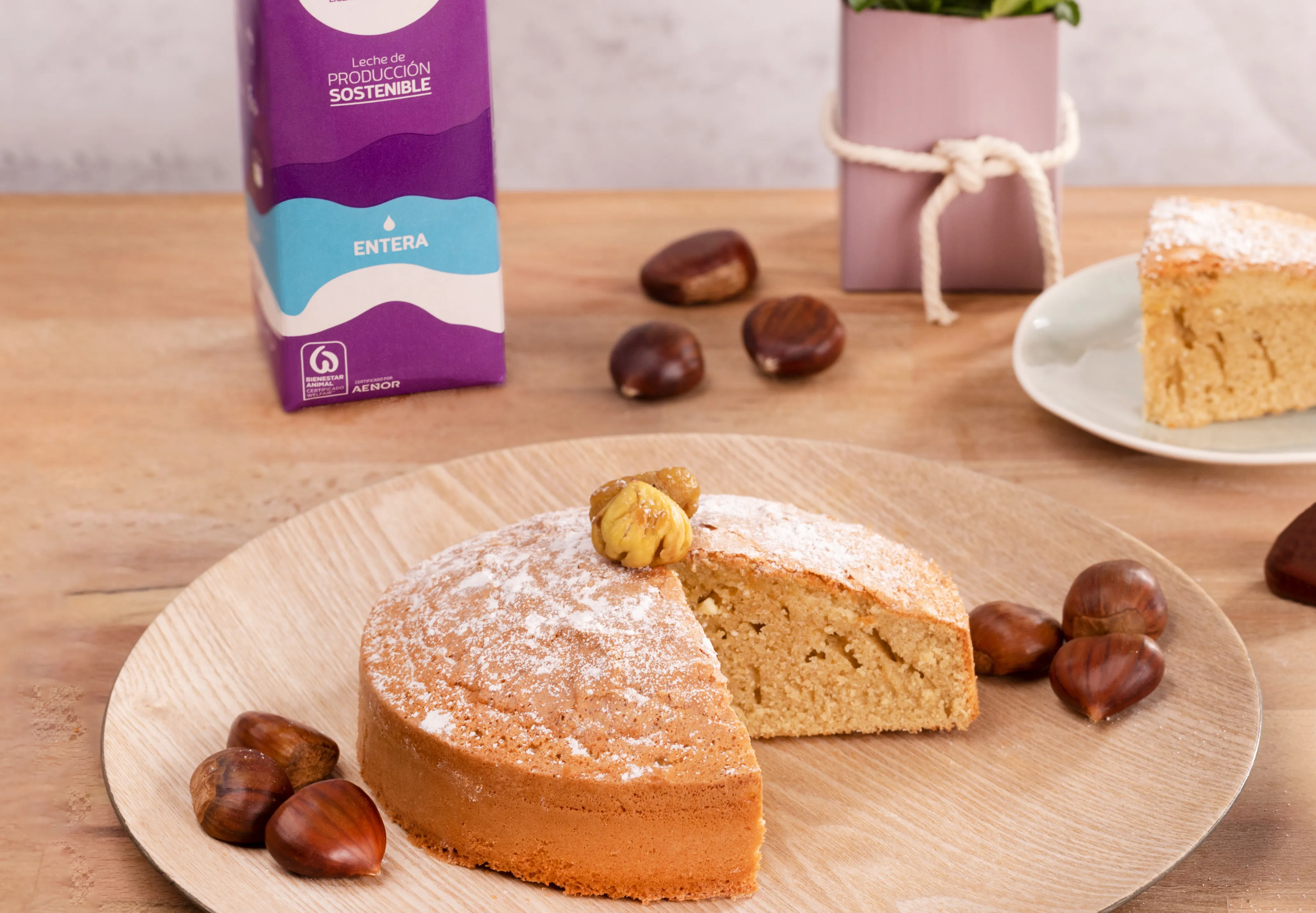 Cómo coger un producto de temporada como las castañas y hacer el postre perfecto para estas Navidades