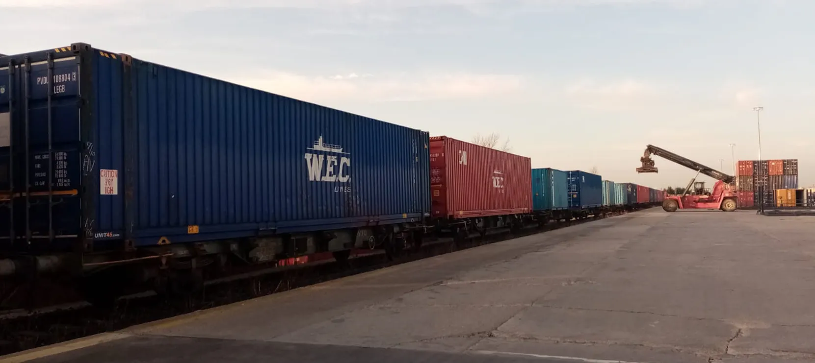 El Centro de Transportes de Burgos inaugura un nuevo corredor ferroviario en el Puerto Seco