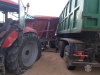 Foto 2 - Im&aacute;genes de la descarcelaci&oacute;n de Bomberos tras el choque entre un cami&oacute;n y un tractor
