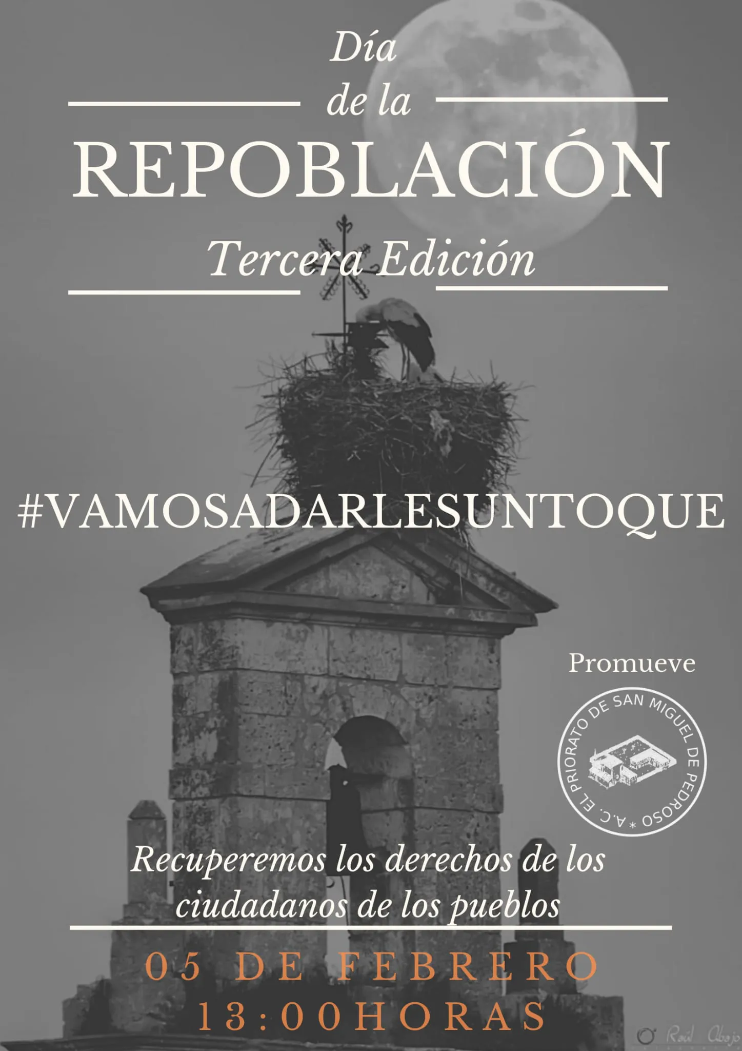 El Día de la repoblación se celebrará el fin de semana del 5 y 6 de febrero