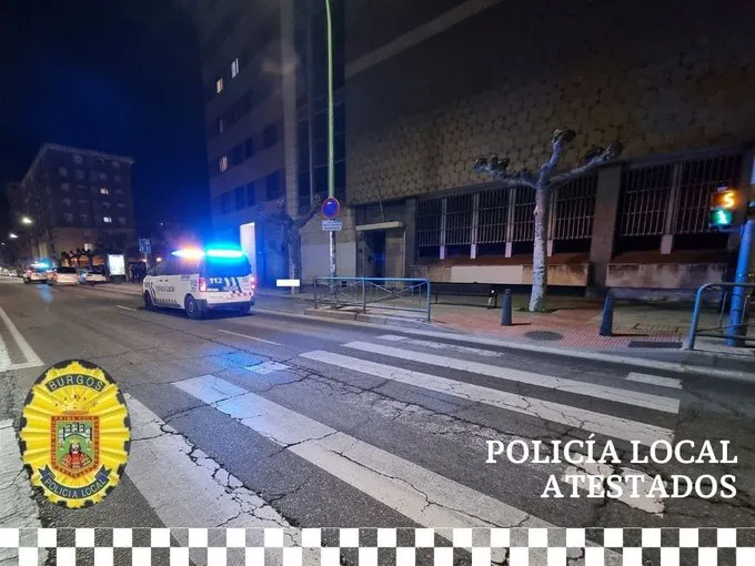 Una mujer resulta herida tras ser atropellada en la calle Vitoria
