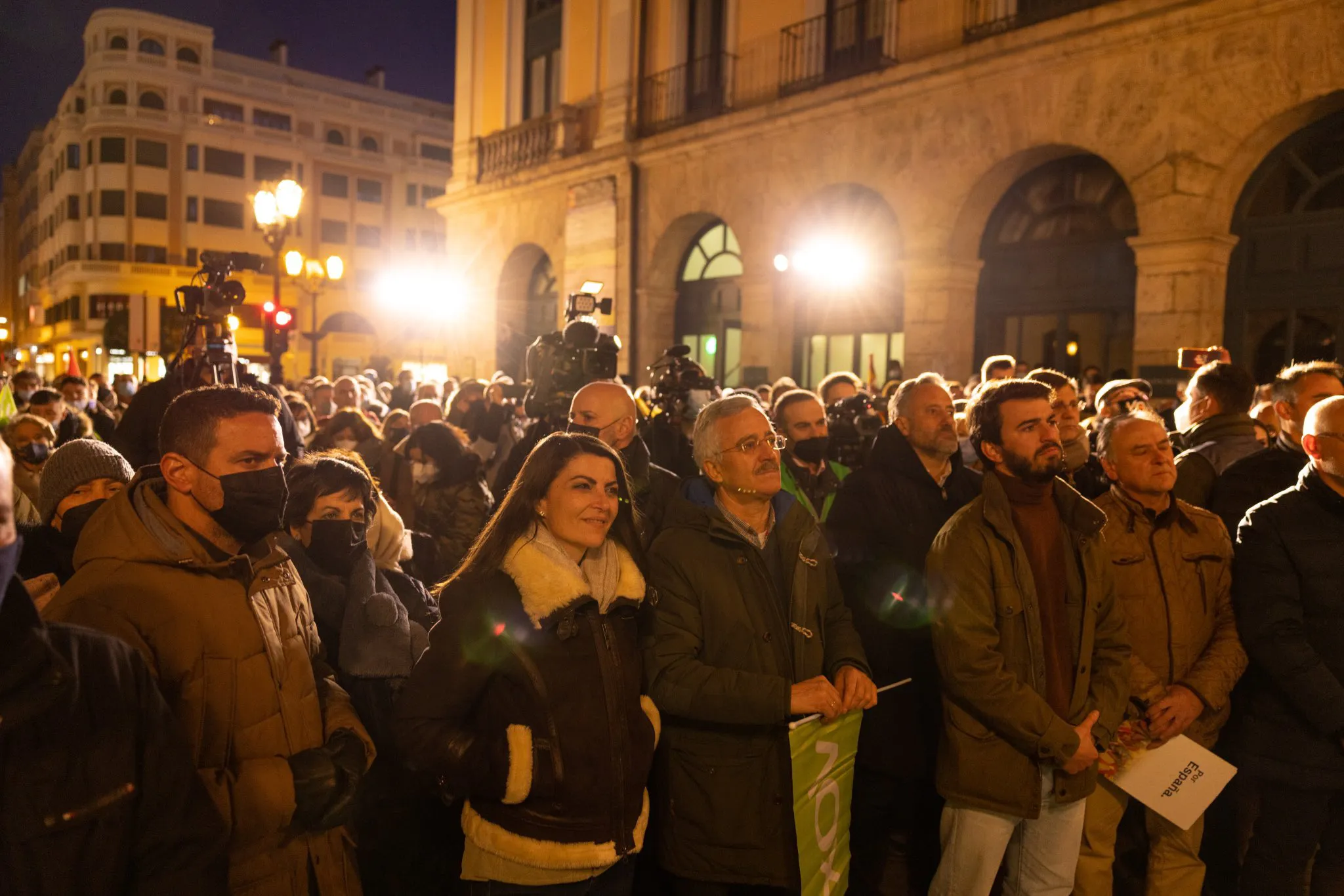 García Gallardo inaugura el acto de campaña electoral en Burgos y acusa al Partido Popular y al PSOE de fomentar la desigualdad