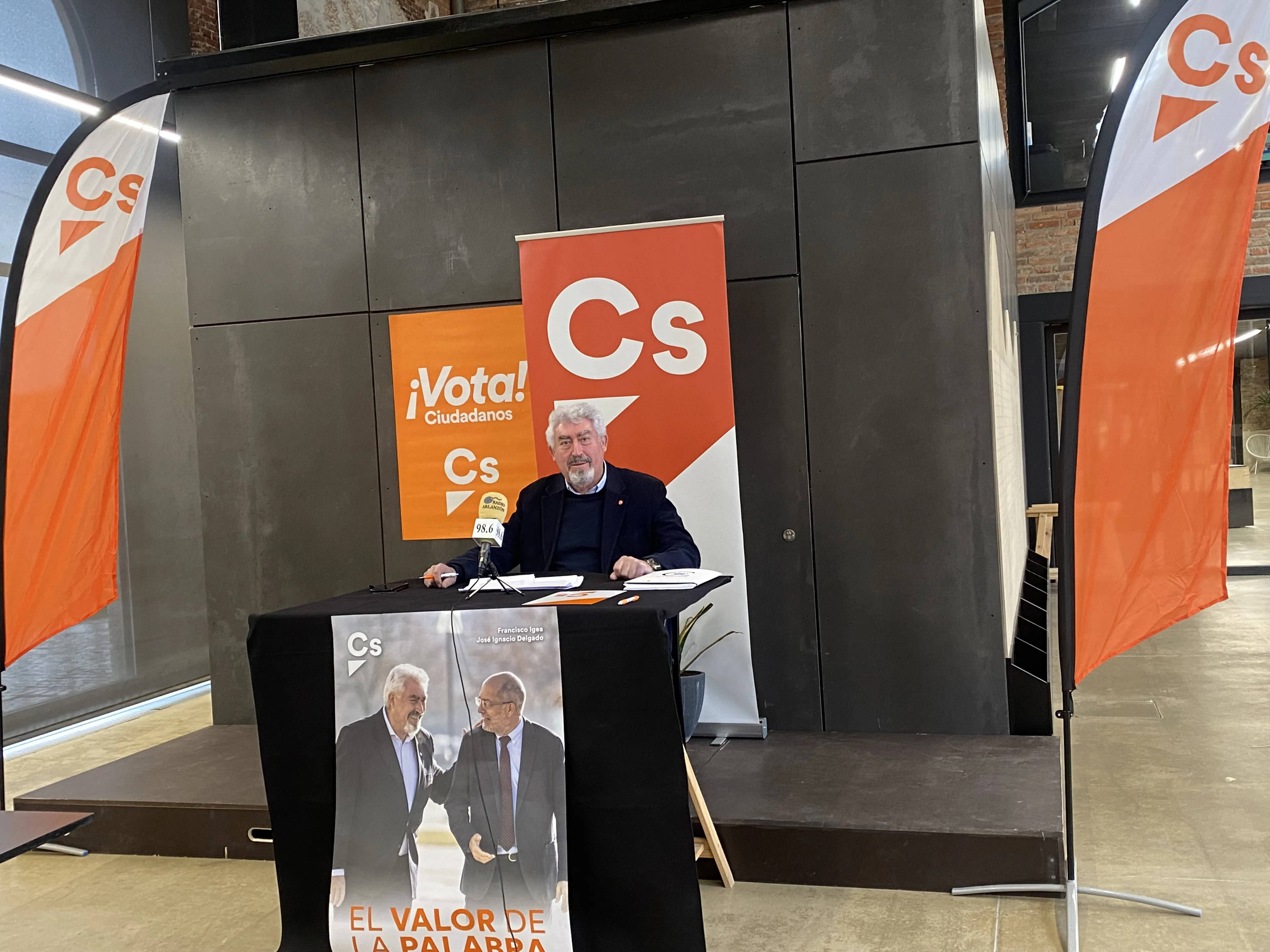 Delgado garantiza que Ciudadanos impulsará el Parque Tecnológico de Burgos