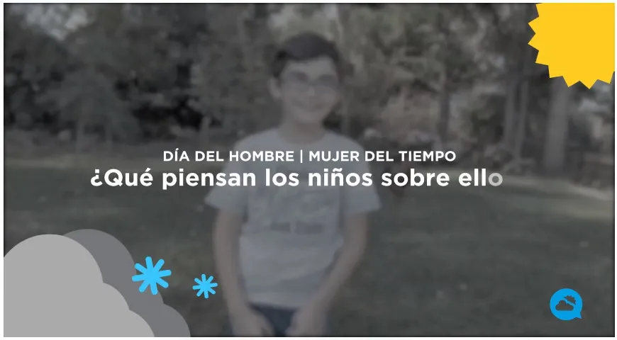 Día del Hombre y la Mujer del tiempo: ¿qué saben los niños de ellos?