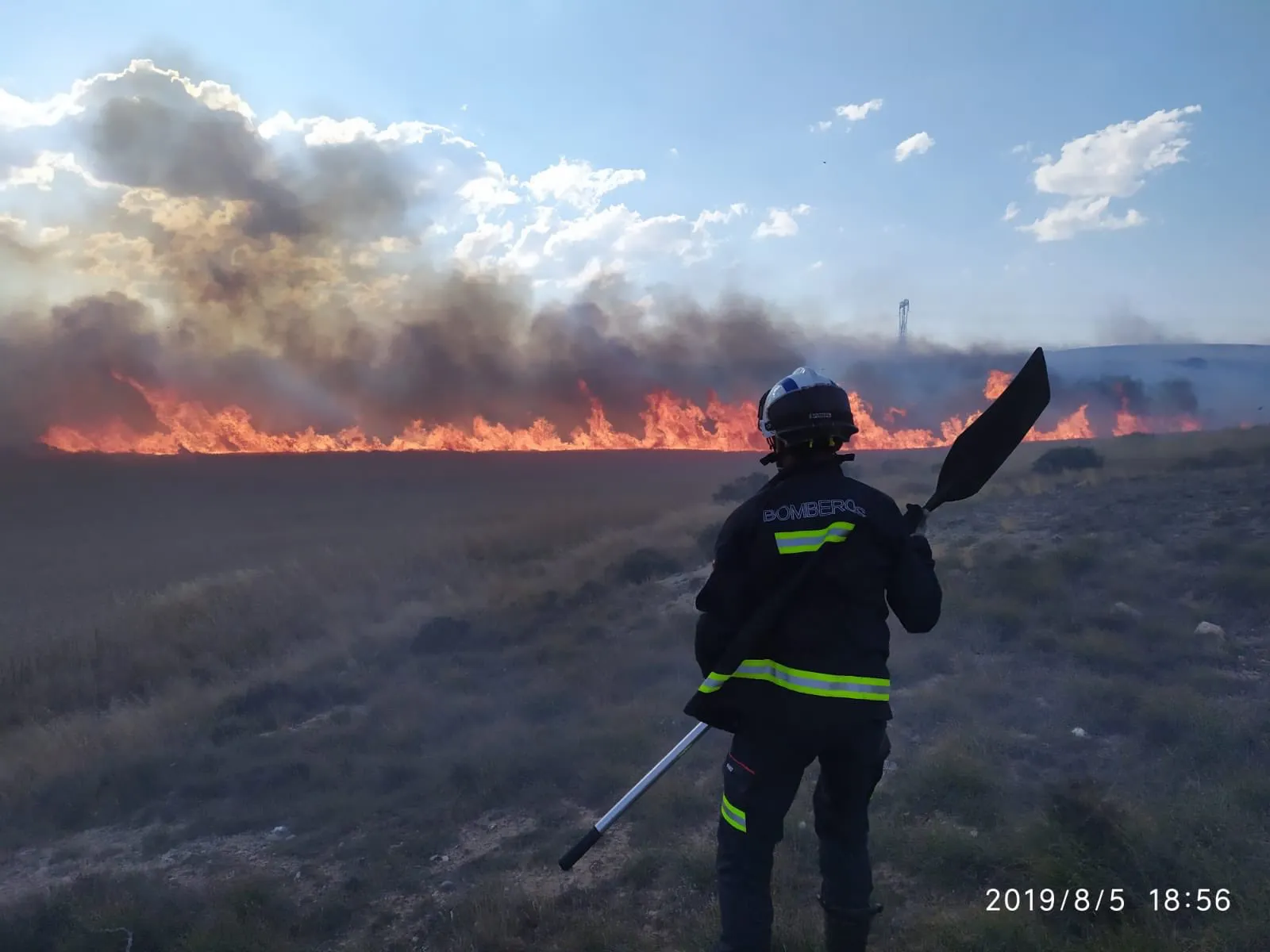 Prorrogan hasta el próximo lunes 14 la declaración de peligro medio de incendios forestales en toda la Comunidad