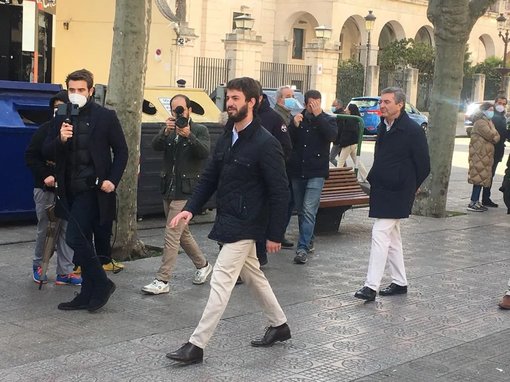 Juan García Gallardo (Vox) anima a los burgaleses a votar