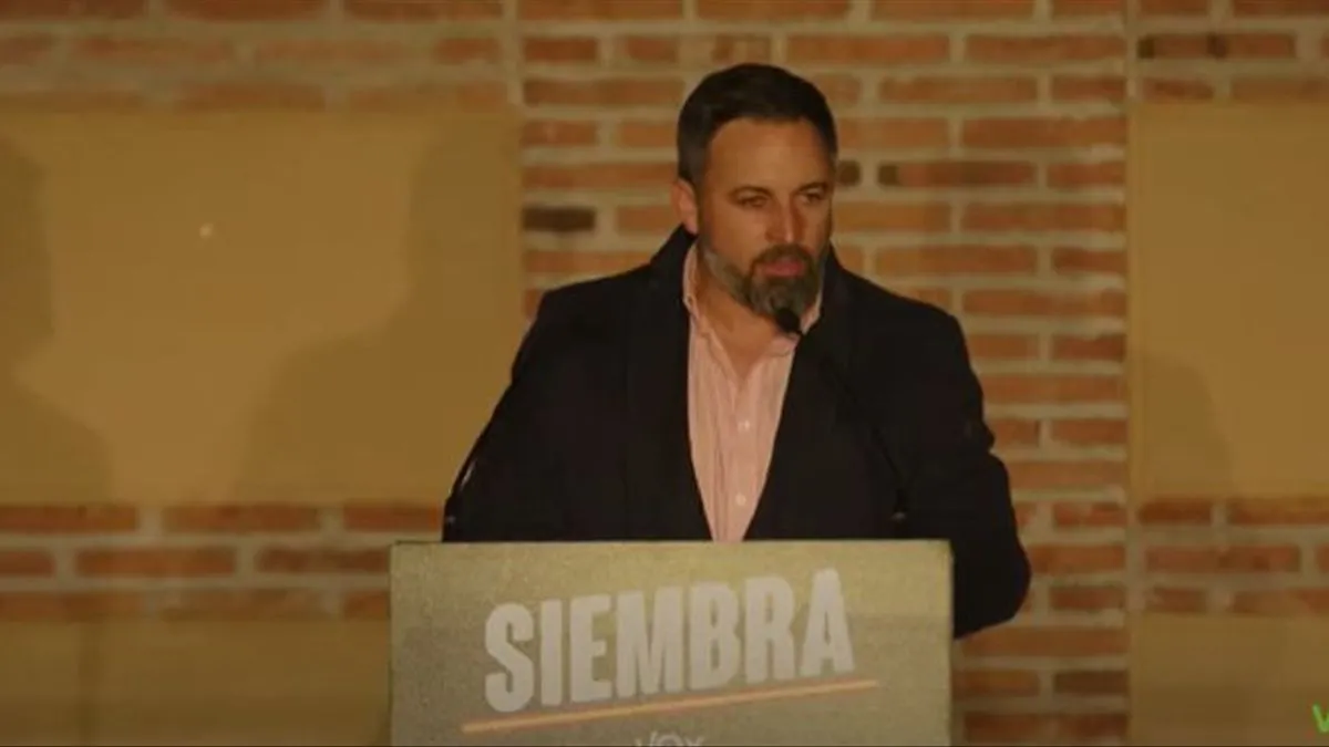 Abascal: Vox tiene el derecho y el deber de formar gobierno en Castilla y León