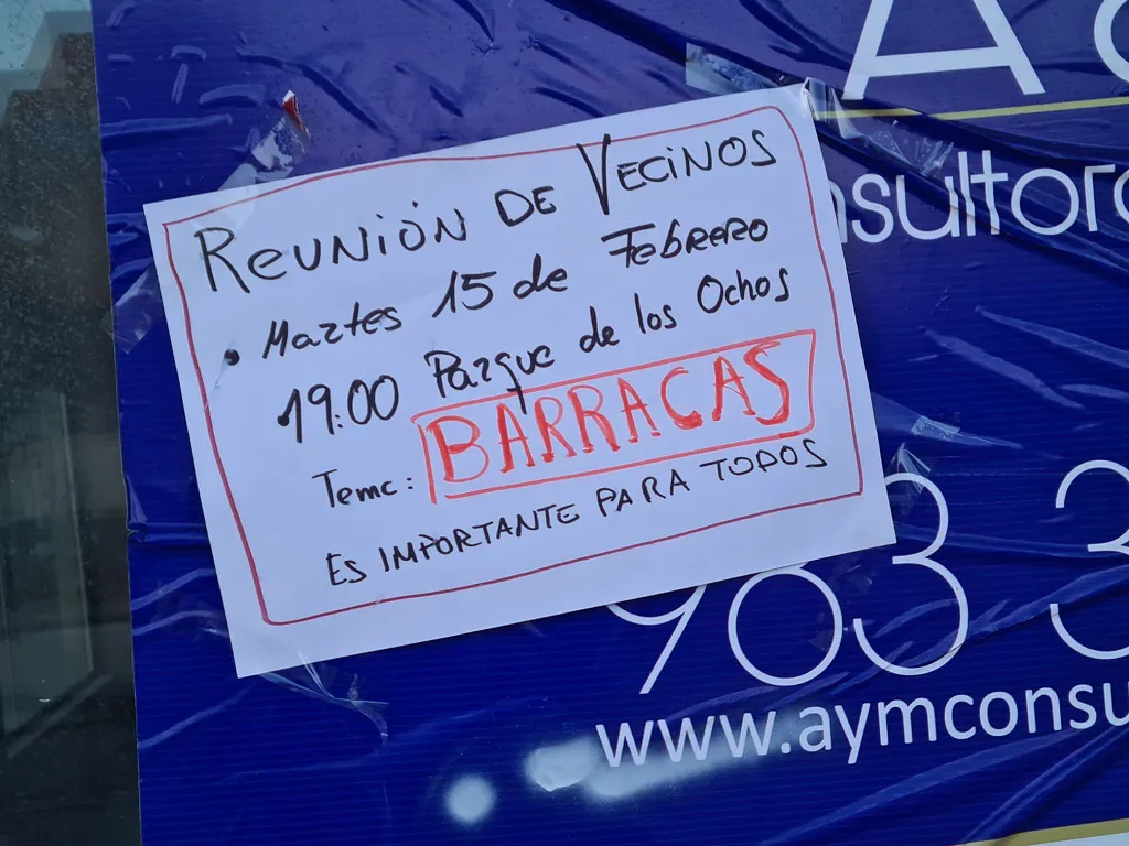 Convocada la Asamblea Vecinal en Fuentencillas para abordar el traslado de las barracas al barrio