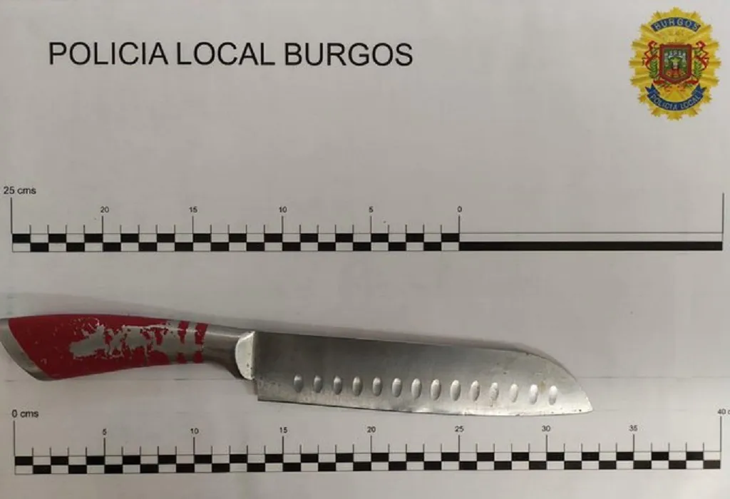 Le intervienen un cuchillo que llevaba escondido entre sus ropas