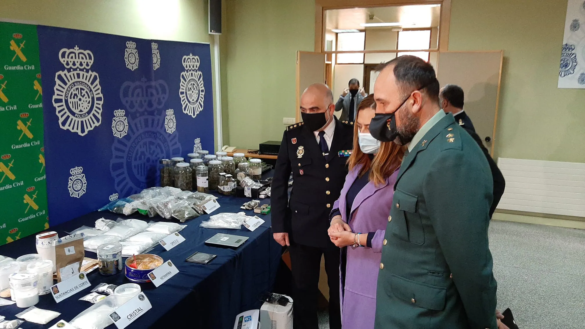 Un operativo consigue la inutilización de un laboratorio de droga sintética en un domicilio particular de Miranda de Ebro