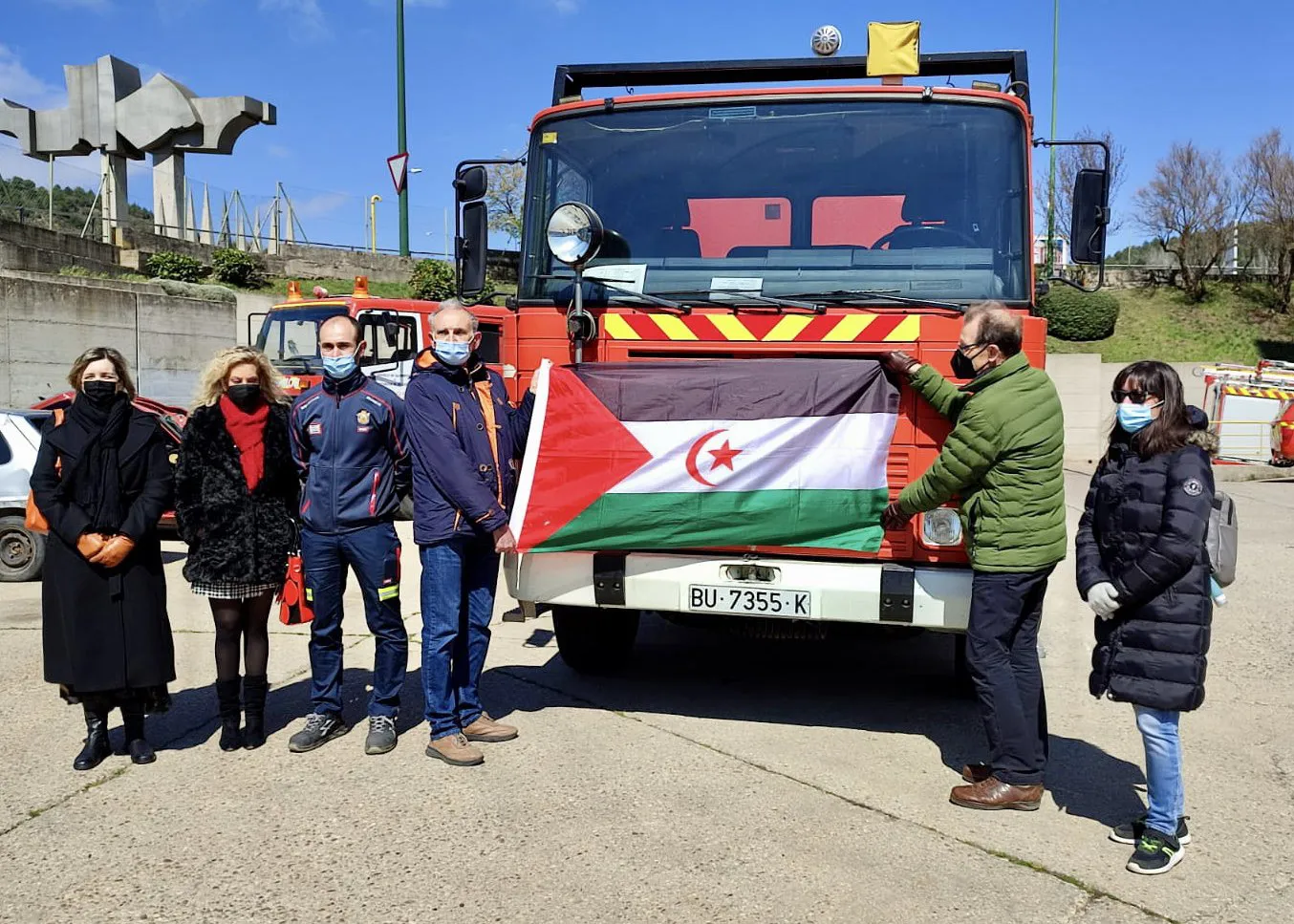 El Ayuntamiento dona un camión de bomberos al pueblo saharaui