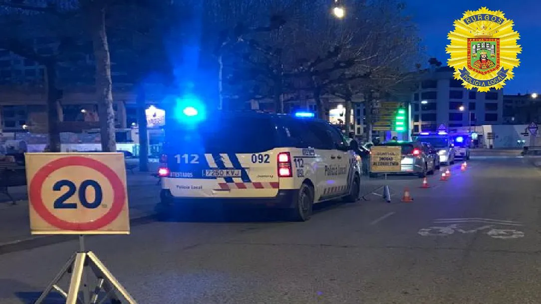 Provoca un accidente, se fuga y es localizado poco después tras dar positivo en Gamonal