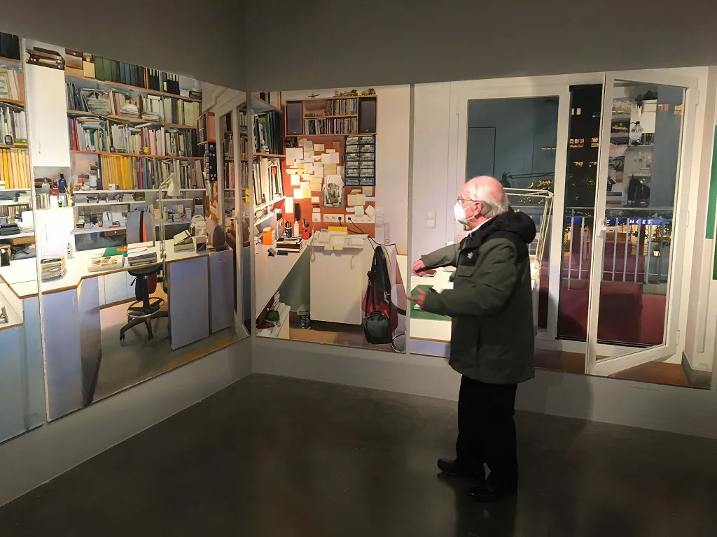 El cuadro para caminar, exposición del pintor Joaquín Ureña en Fundación Círculo