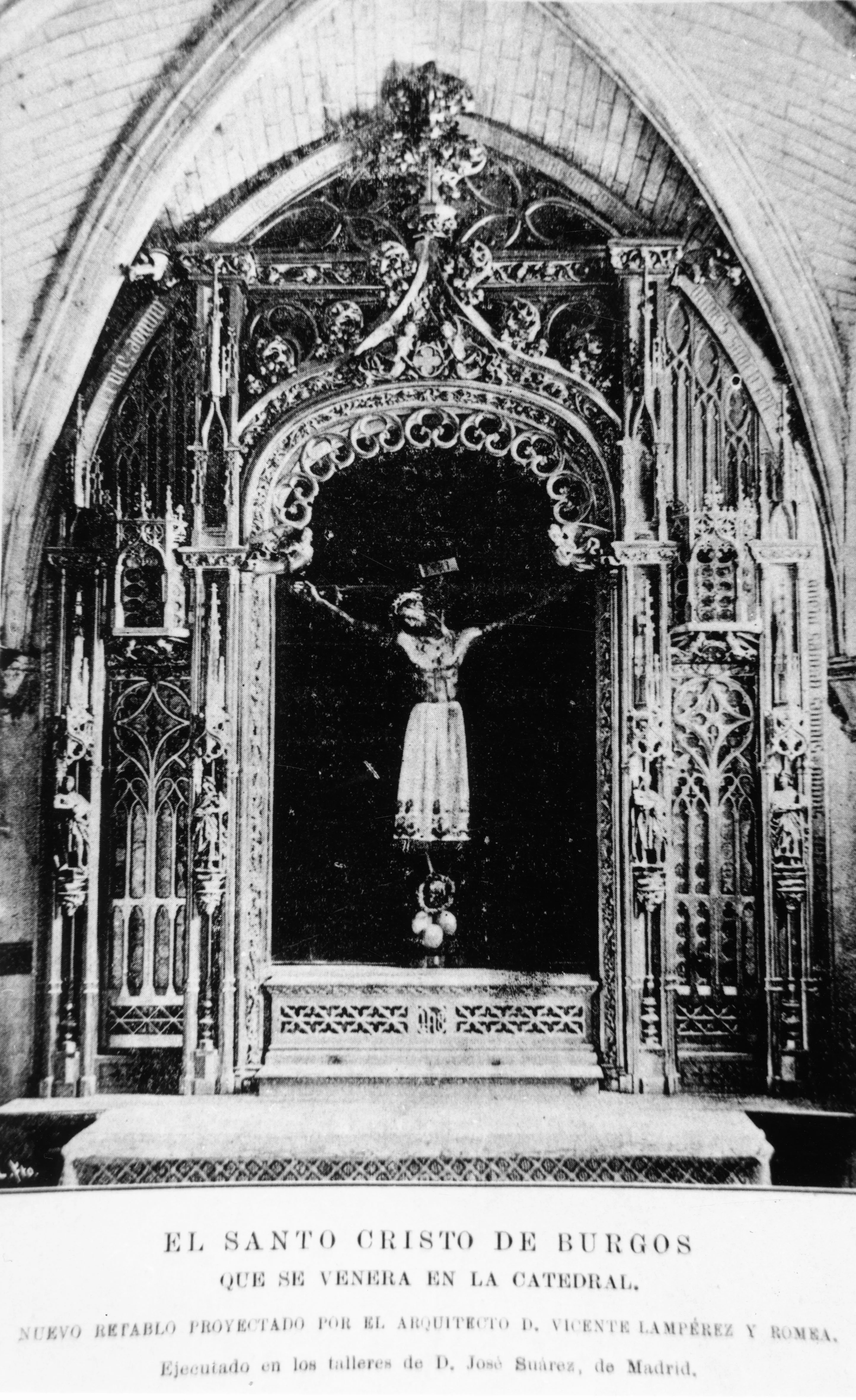 Historia Burgos: Traslado del Cristo de Burgos