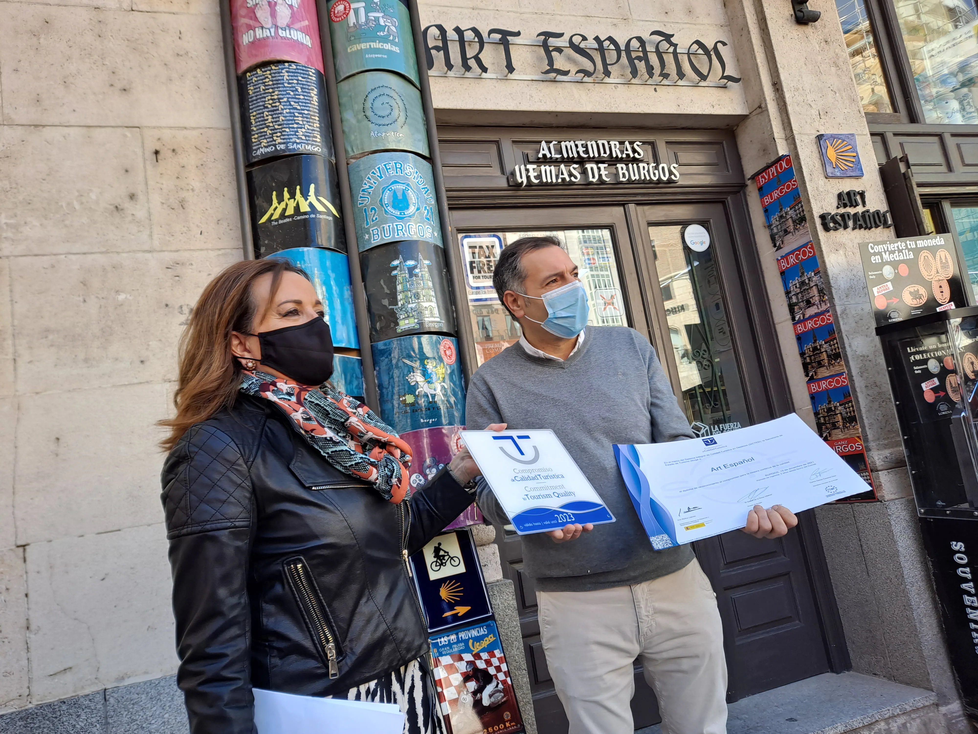 Art Español, un comercio con 52 años de historia en Burgos distinguido en el SICTED