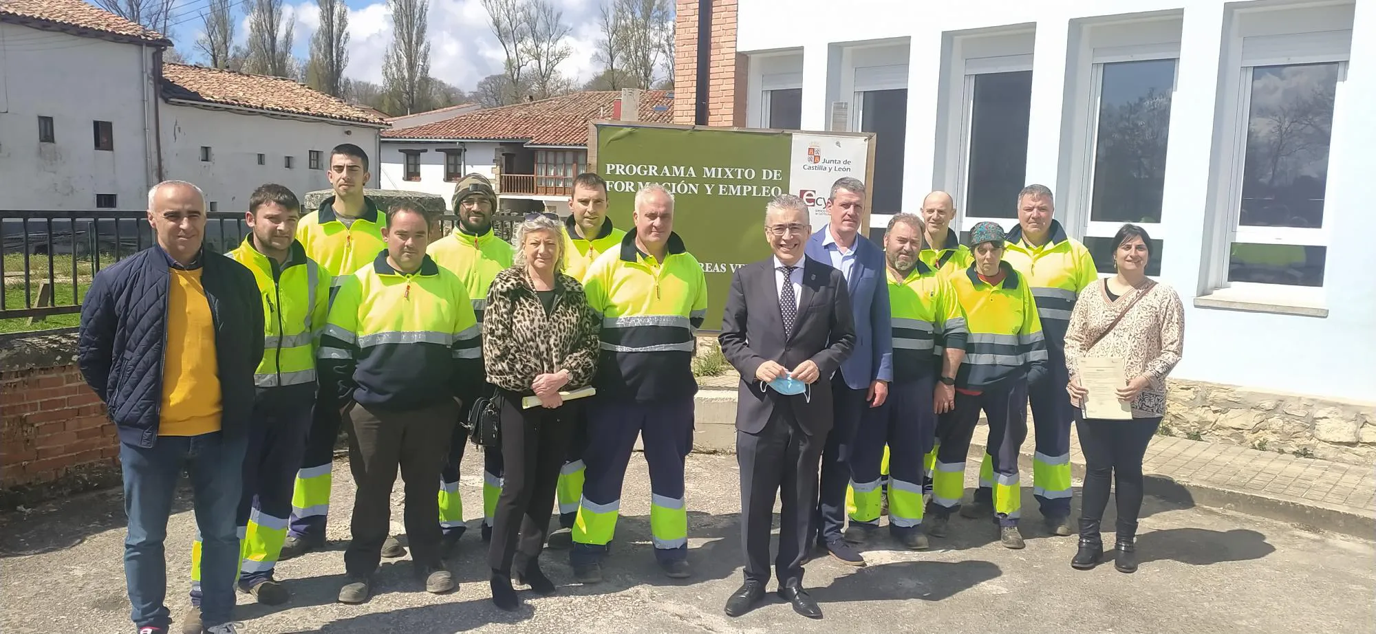 Nueva y cuidada imagen para el río Trueba en Espinosa de los Monteros