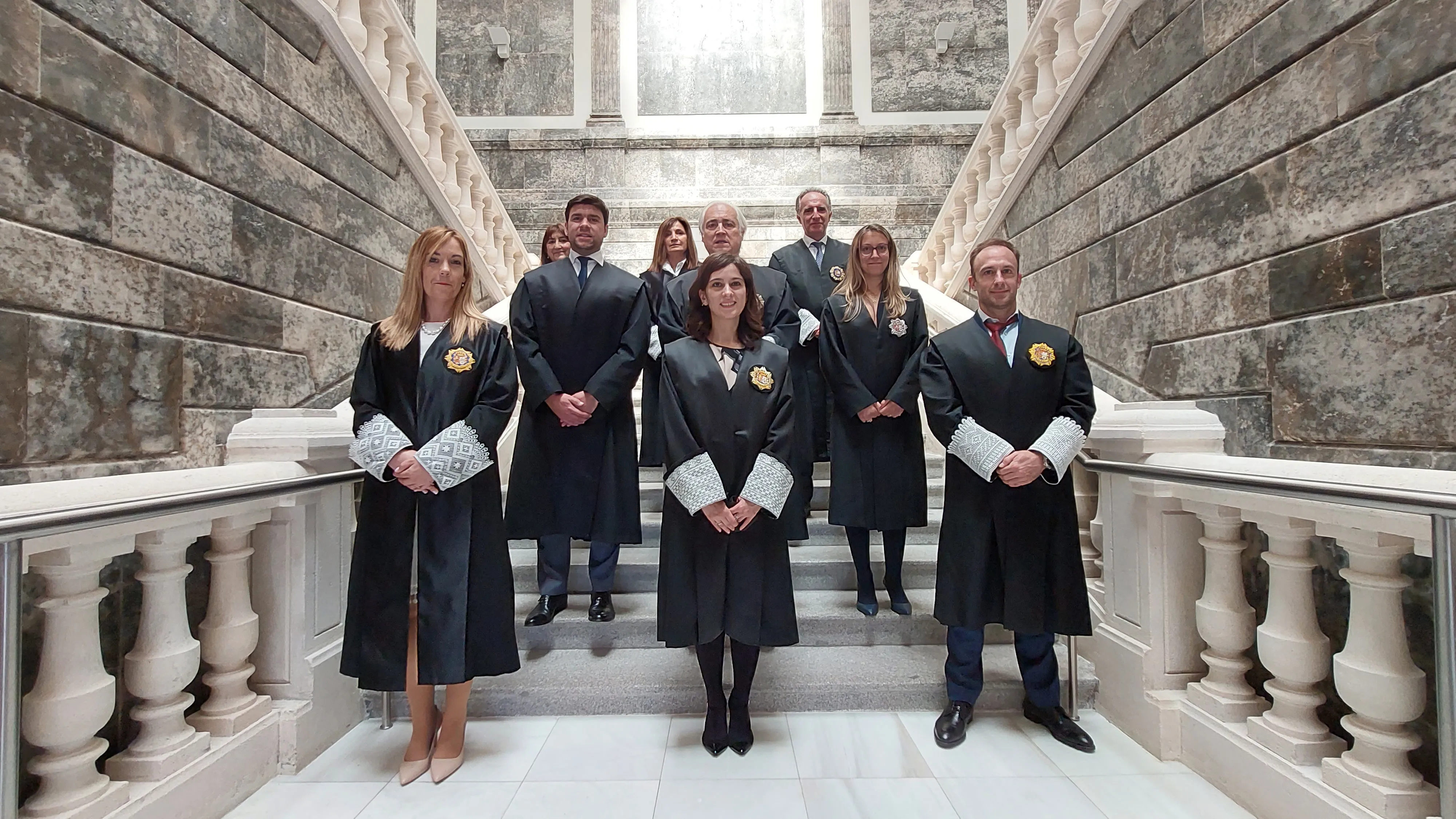 El Palacio de Justicia de Burgos presencia el ascenso de tres jueces a magistrados