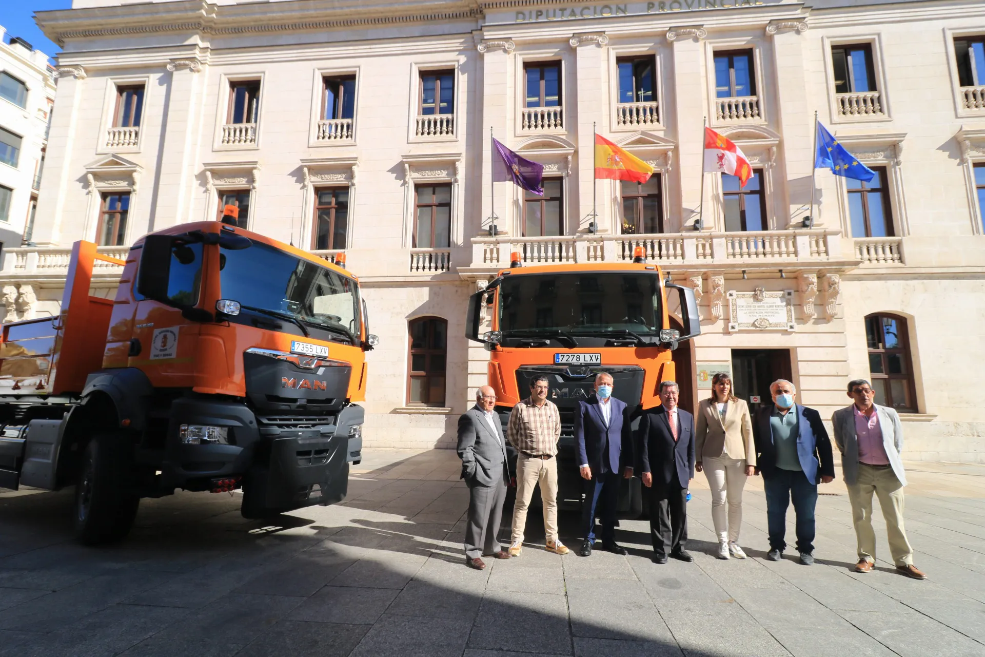 Nuevos camiones para la Diputación Provincial