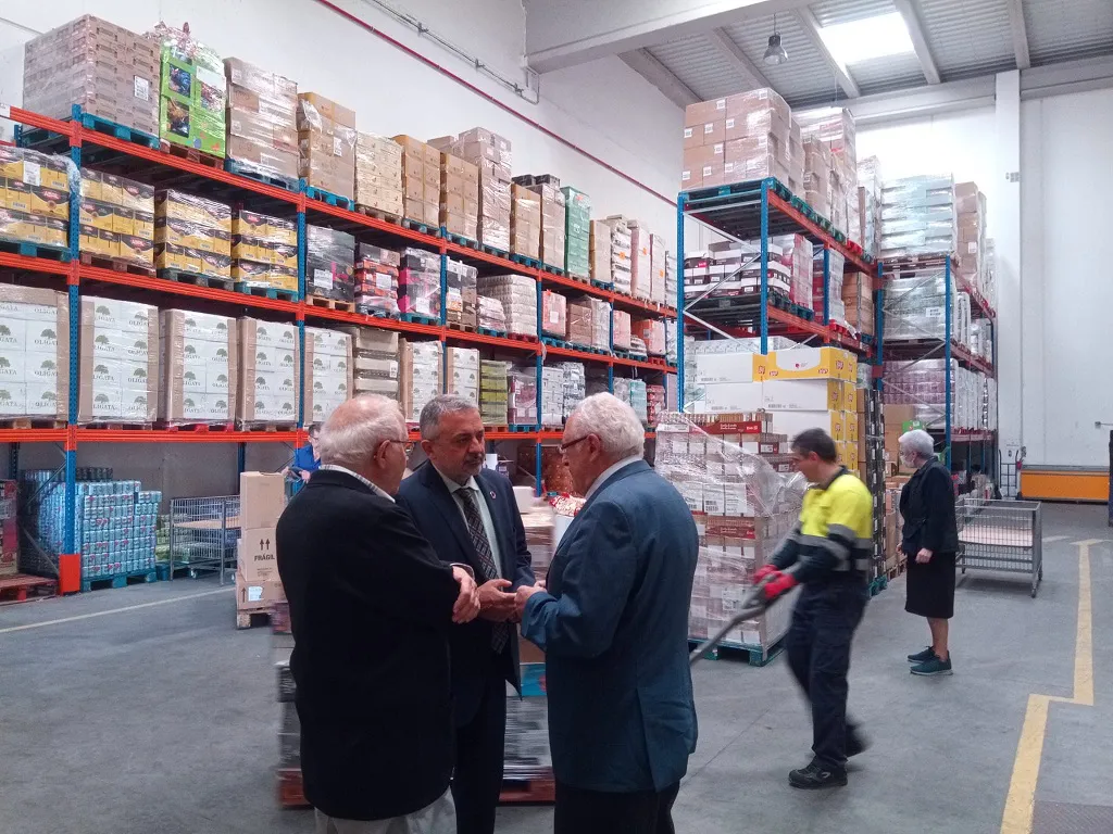 La primera fase del Programa 2022 de ayuda alimentaria reparte en Burgos más de 133 toneladas de alimentos