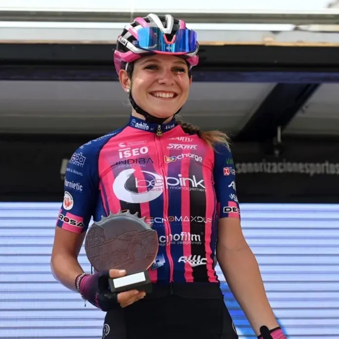 Matilde Vitillo vence al sprint en la segunda etapa de la Vuelta a Burgos Femenina