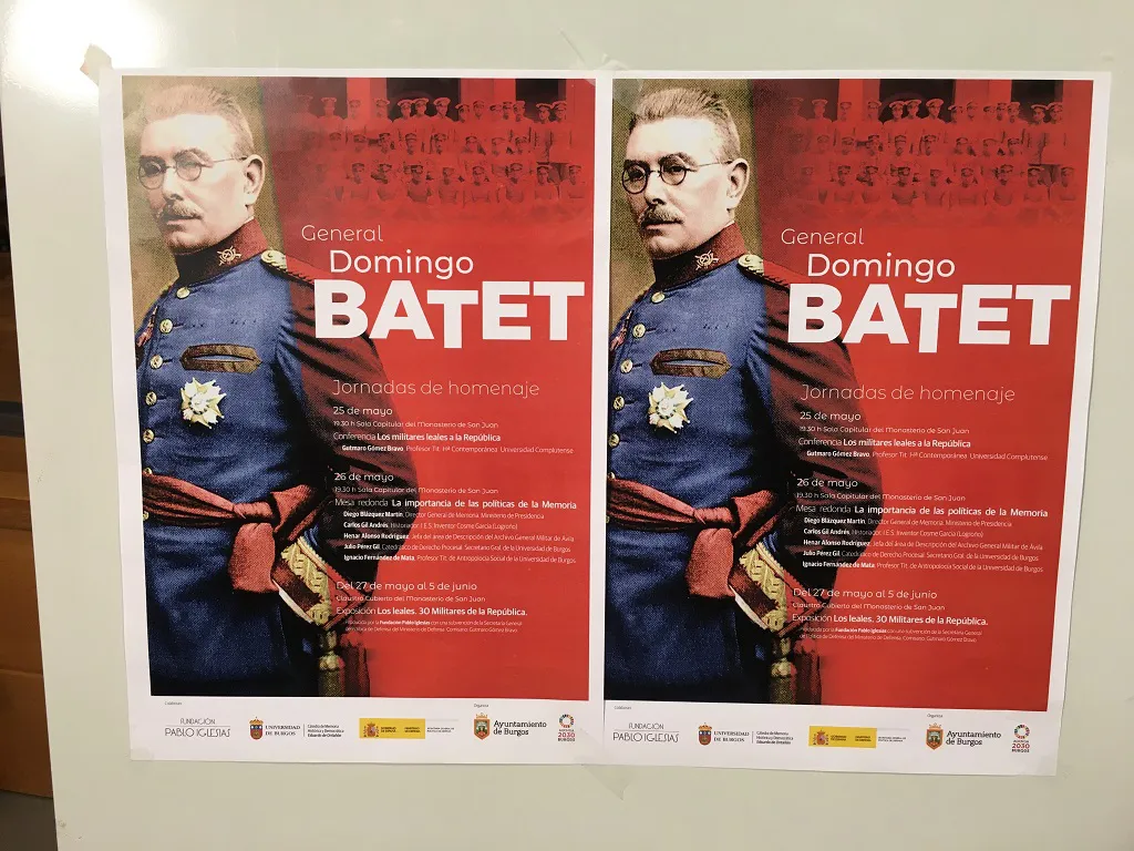 Jornadas de homenaje al General Batet
