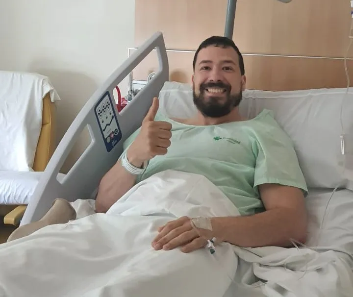 Andrés Alonso (UBU San Pablo), operado con éxito