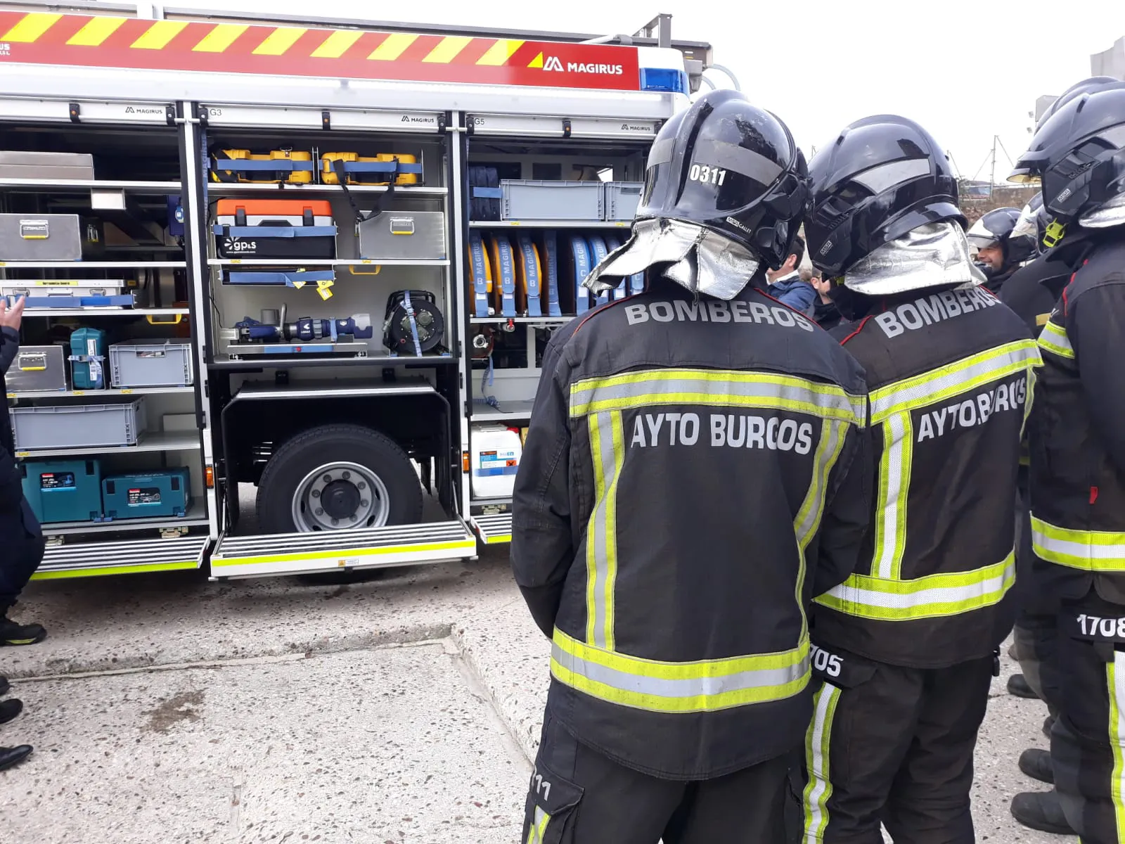 La Junta incorpora en Burgos un nuevo camión autobomba para la lucha contra los incendios forestales