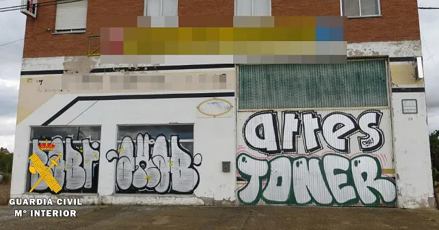 Detenidos 26 grafiteros a los que se les atribuyen 463 hechos delictivos en País Vasco y Navarra